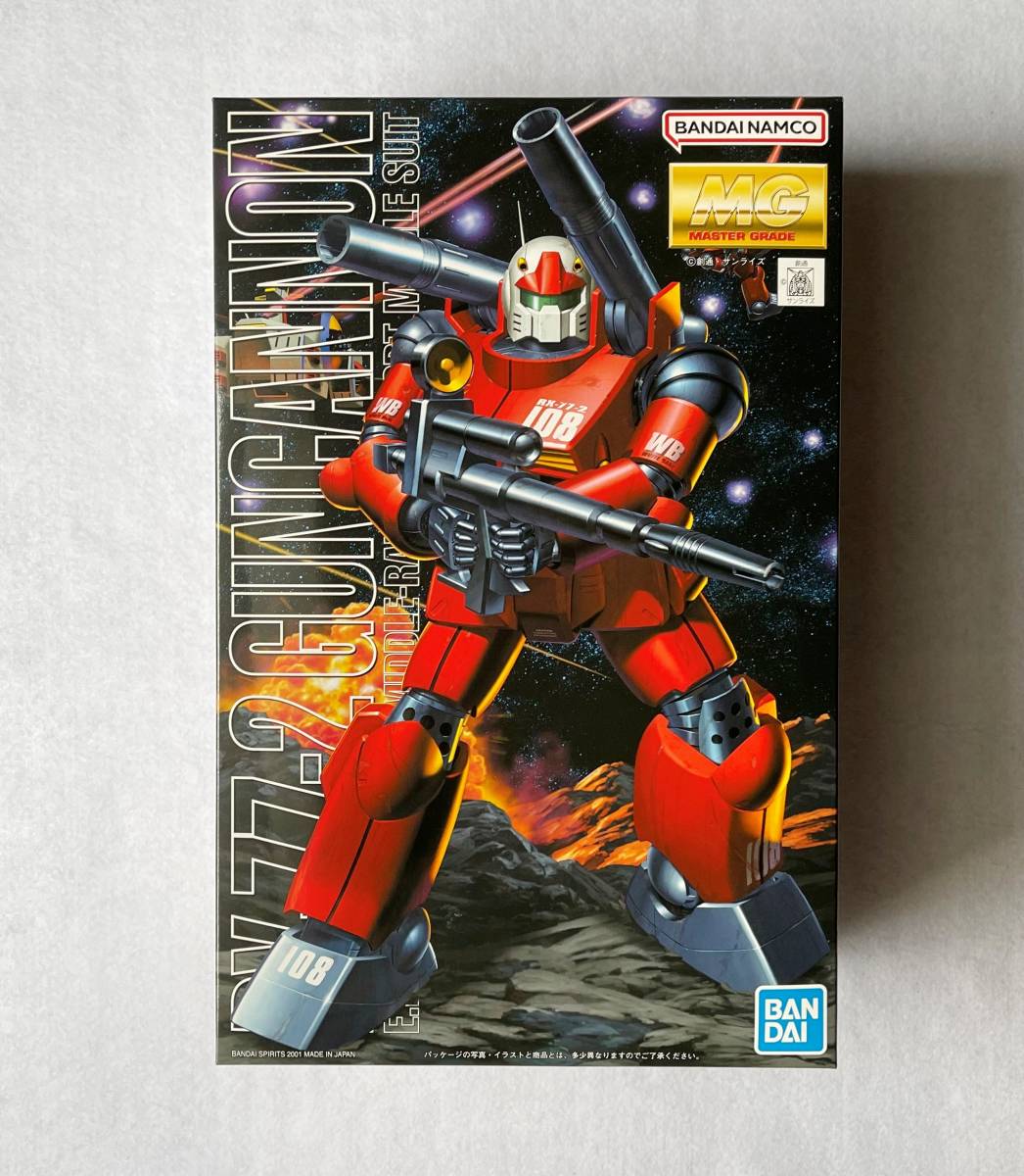 内袋未開封品 バンダイ MG 1/100 ガンキャノン 機動戦士ガンダム