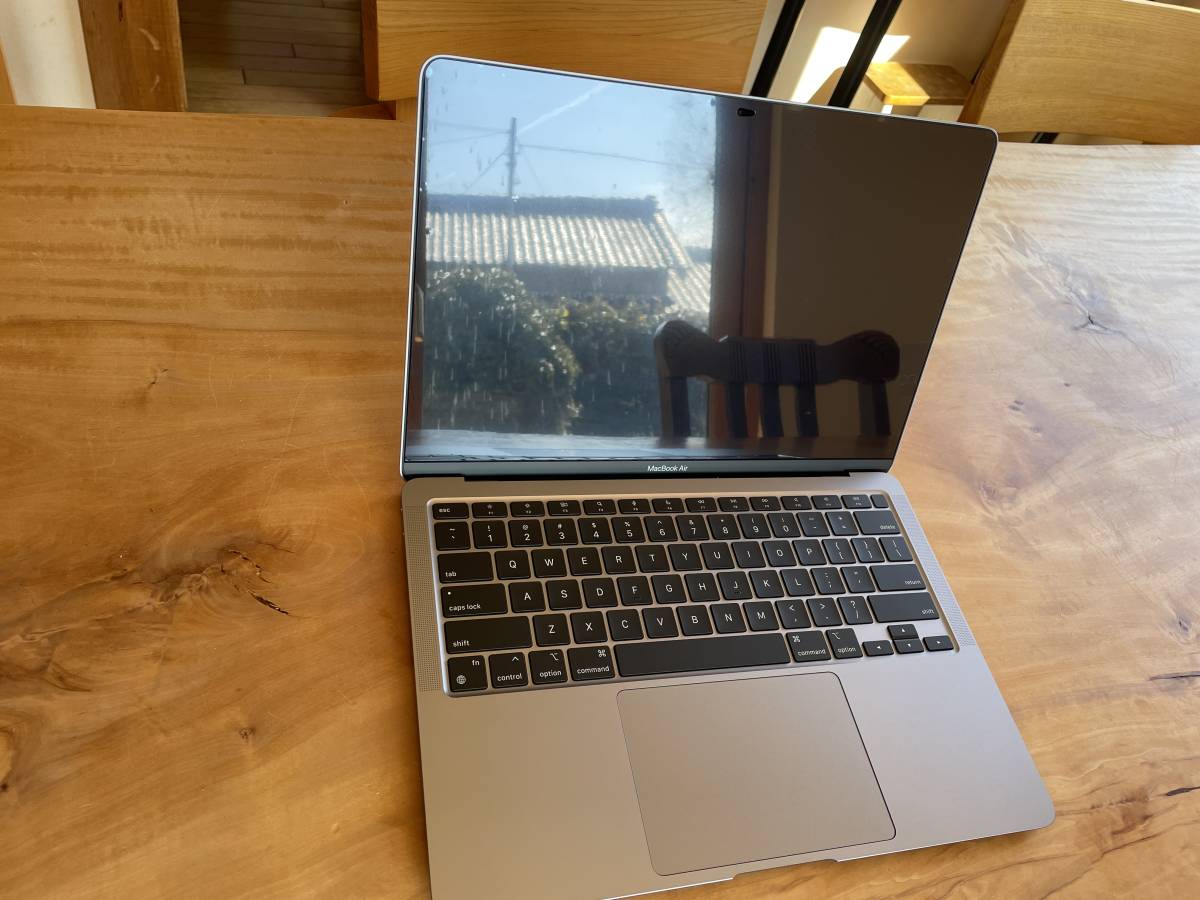 美品 オマケつき MacBook Air 2020 M1 16GB 256GB USキーボード