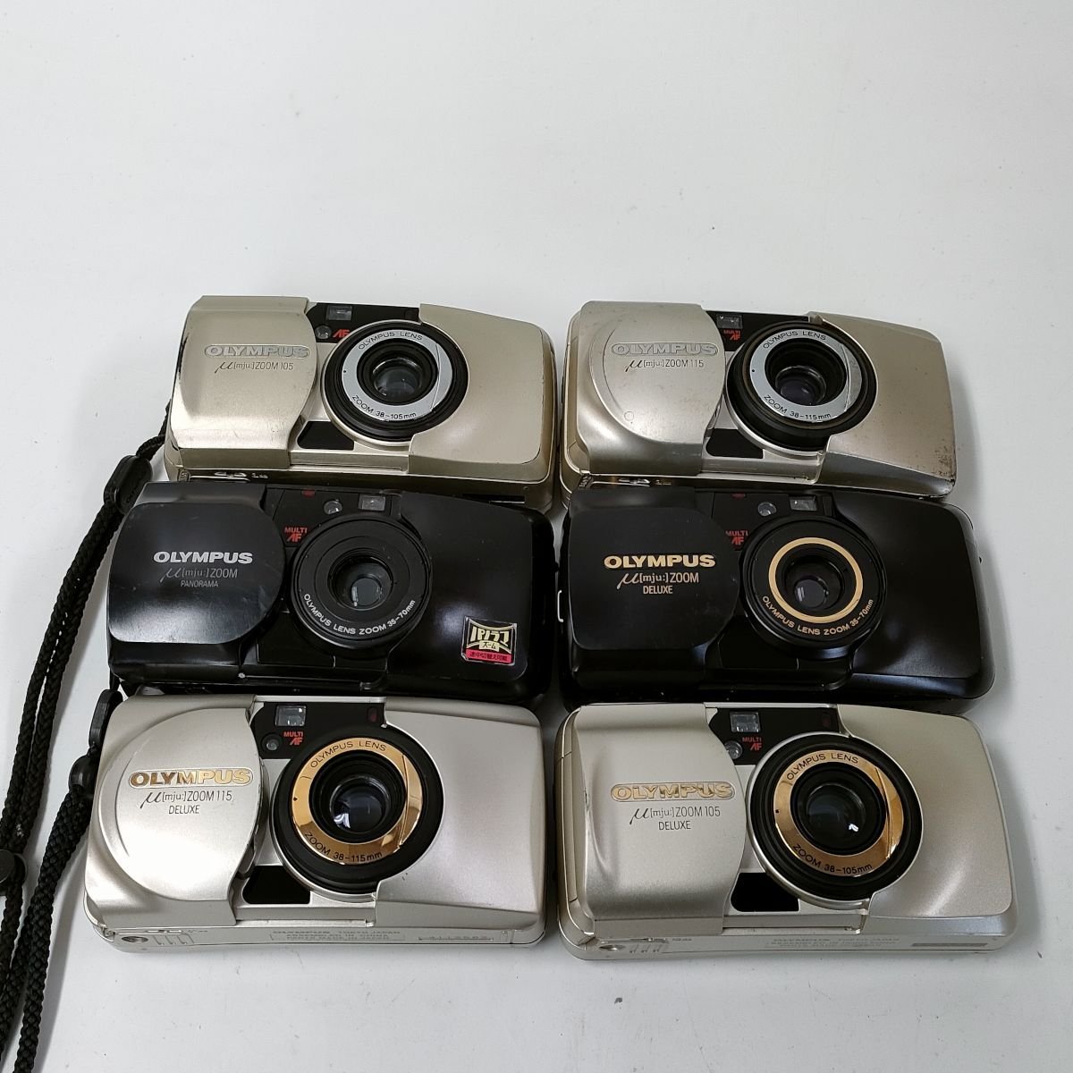 Olympus mju Panorama Zoom ， Zoom 115 Deluxe 他 コンパクトフィルム