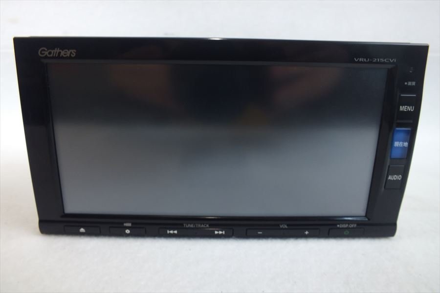 ☆ Gathers VRU-215CVi CRV純正/CN-SH1AJ0CJ カーナビ 中古 現状品