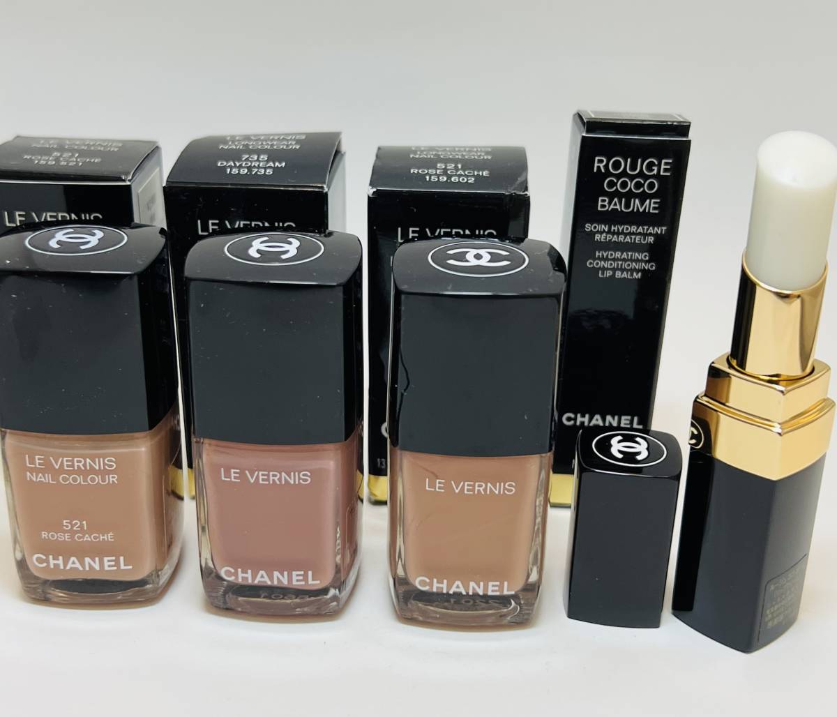 全国無料，限定SALE ほぼ シャネル CHANEL まとめ売り 4点 ネイルカラー リップ セット LE VERNIS(口紅)｜売買されたオークション情報、yahooの商品情報をアーカイブ公開 - オークファン 口紅