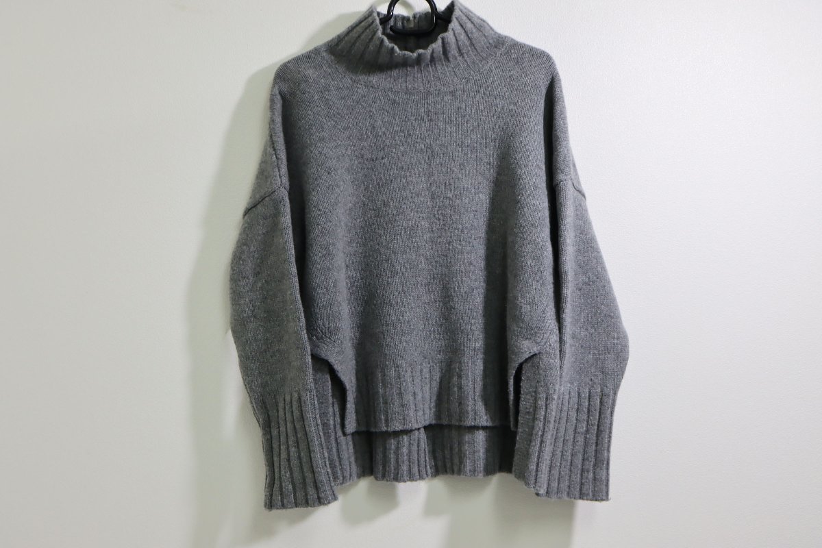 1er Arrondissemen プルミエアロンディスモン タートル ニット セーター ３８ Mサイズ クリーニング済み