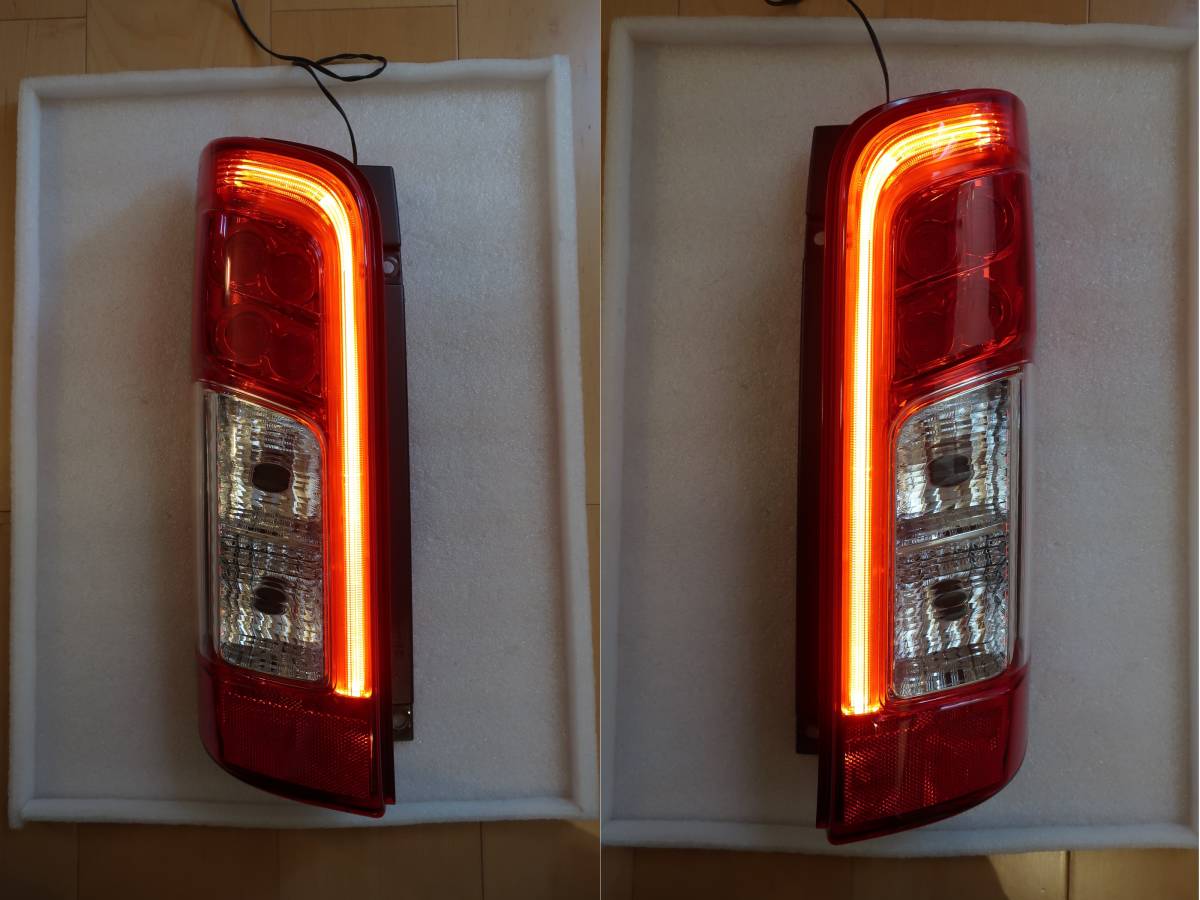 NV350キャラバン E26 前期用 LEDテールランプ 後期ルック純正タイプ