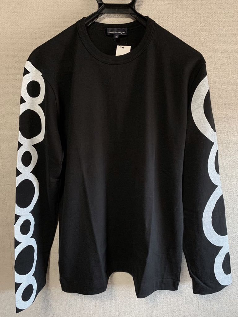 値下げ】COMME des GARÇONS ブラック Tシャツ 青山店限定
