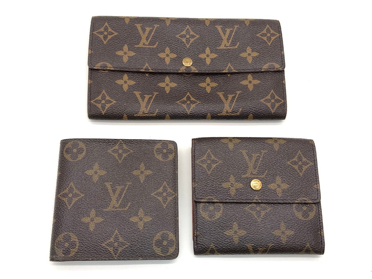 ルイヴィトン　モノグラム 二つ折り財布 ポルトフォイユ マルコ A199 1円 極美品 LOUIS VUITTON ルイヴィトン ミュルティブル