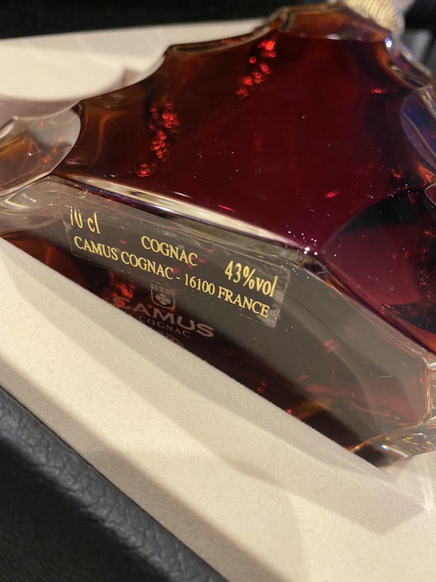 1円スタート】カミュ CAMUS カミュ キュヴェ 3.128 バカラ 700ml 箱付 