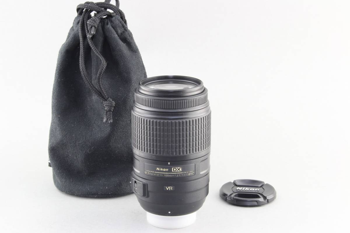 B+ (並品) Nikon ニコン DX AF-S NIKKOR 55-300mm F4.5-5.6G ED VR 光学クリアー 初期不良返品無料