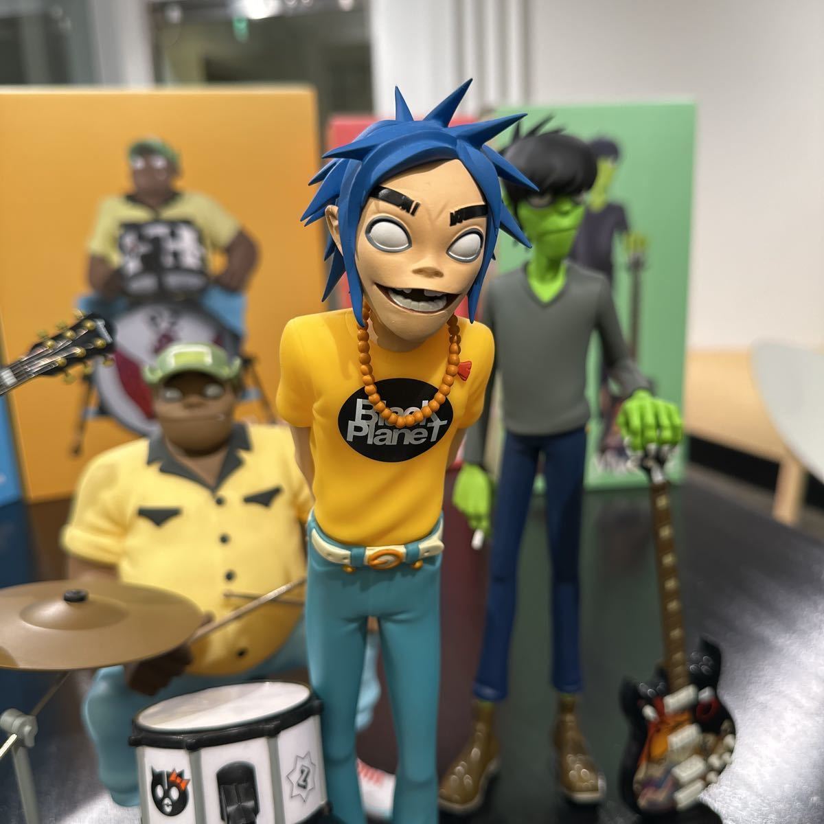 Gorillaz ゴリラズ Set - Band Red フィギュア kidrobot Superplastic