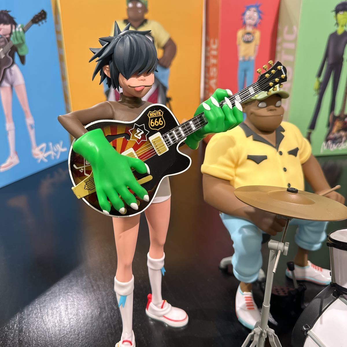 Gorillaz ゴリラズ Set - Band Red フィギュア kidrobot Superplastic