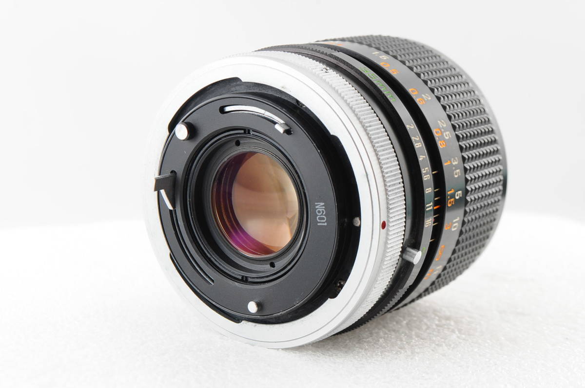 ★希少な〇マーク★ Canon キヤノン LENS FD 35mm 1:2 S.S.C. 単焦点レンズ 凹レンズ 美品 付属品満載！ 細かく検品しております！