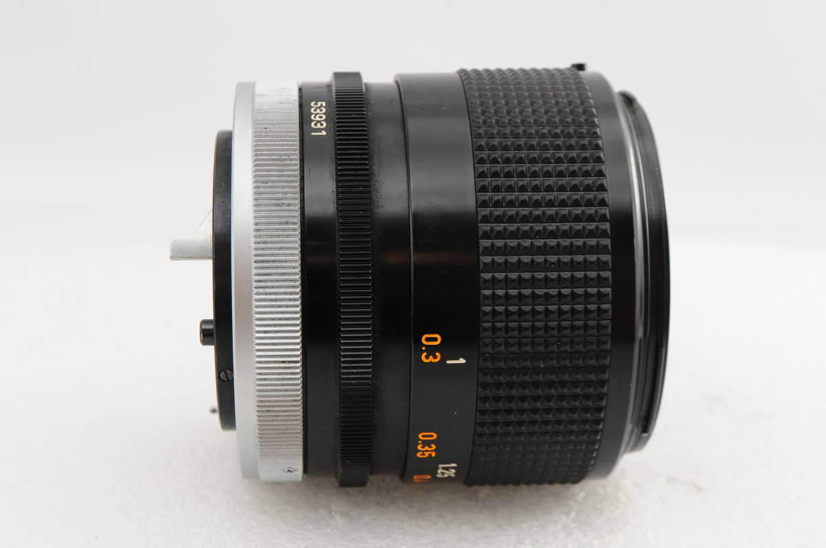 ★希少な〇マーク★ Canon キヤノン LENS FD 35mm 1:2 S.S.C. 単焦点レンズ 凹レンズ 美品 付属品満載！ 細かく検品しております！