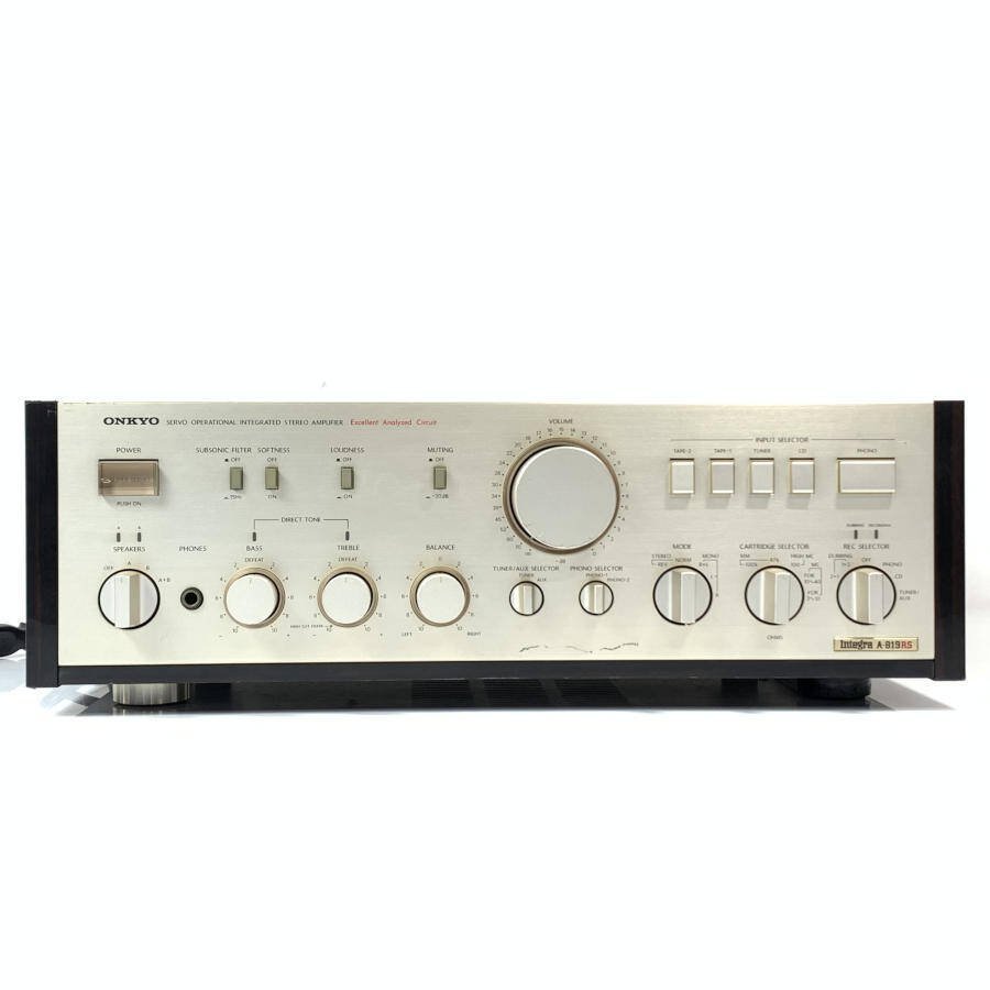 整備済 ONKYO オンキョー プリメインアンプ Integra A-819公式認定