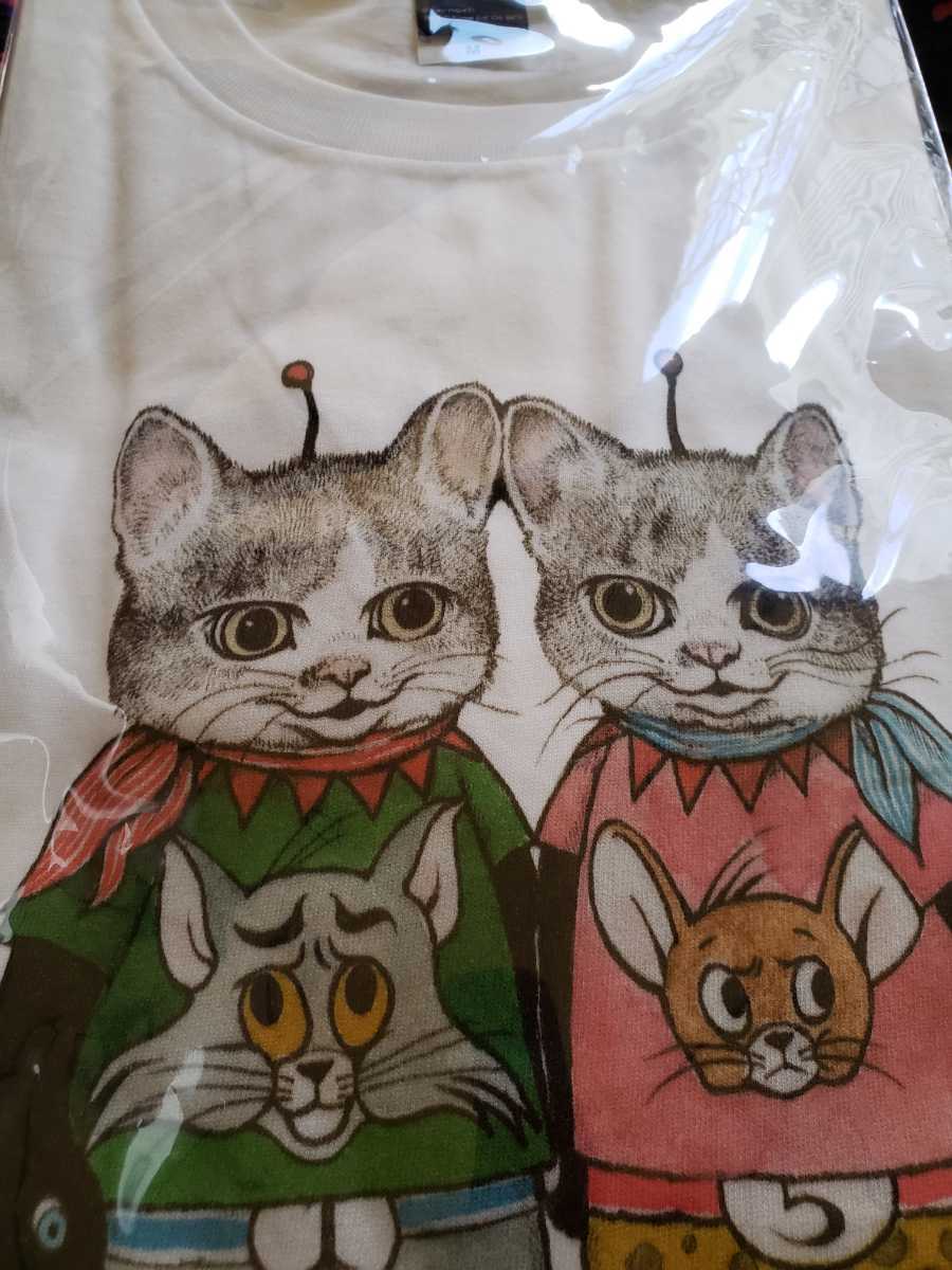 トムとジェリー展 ヒグチユウコ コラボTシャツ 白 Mサイズ 2026年最新