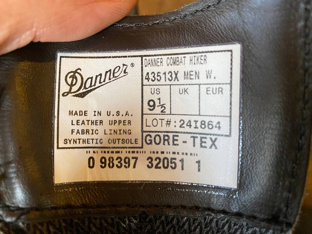 DANNER/ダナー】コンバットハイカー Combat Hiker 43513X - 9.5W/27.5 