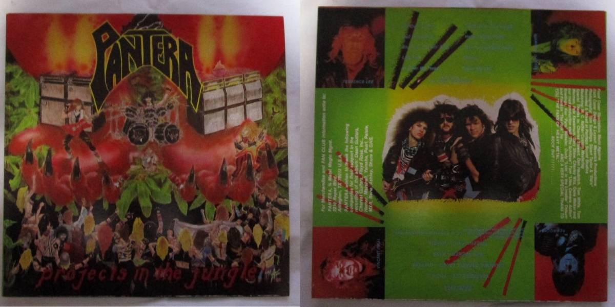 PANTERA☆Projects In The Jungle☆レア盤