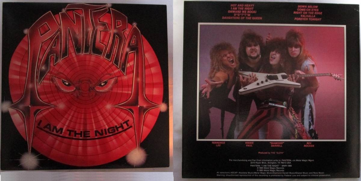 PANTERA☆Projects In The Jungle☆レア盤