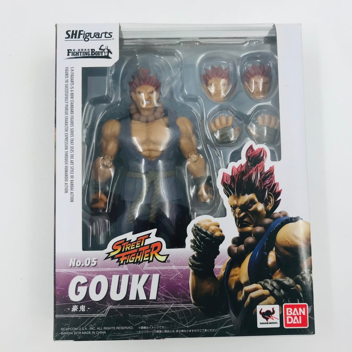 中古(本体A⁄箱B)S.H.フィギュアーツ 豪鬼 (『ストリート
