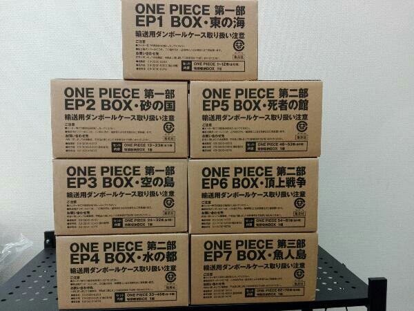 ONE PIECE ワンピース EP1〜7 BOXセット (1-70巻セット) 中身未開封品(