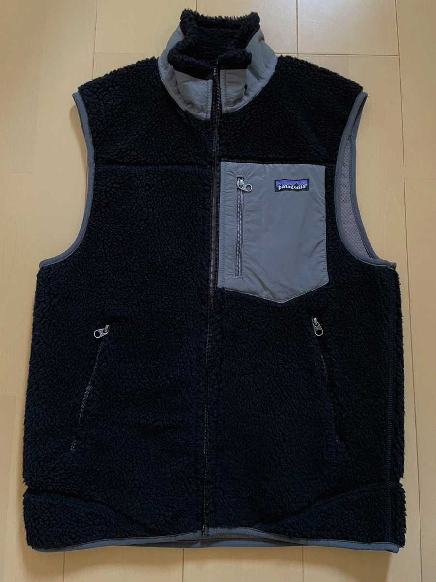 パタゴニア　patagonia　メンズクラシックレトロXベスト　ブラック　サイズS フリース　美品