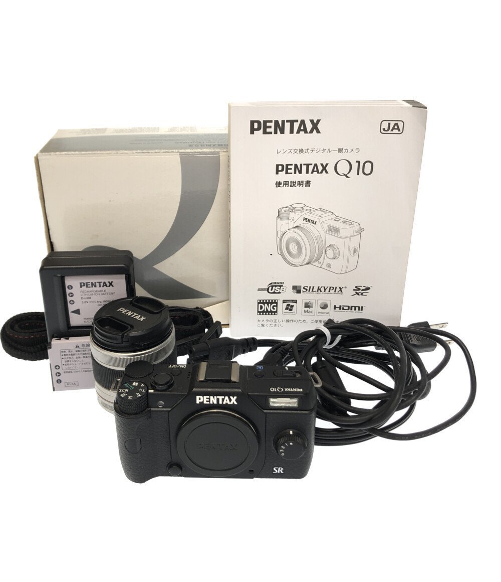 訳あり リコー ミラーレス一眼カメラ PENTAX Q10 ズームレンズキット 