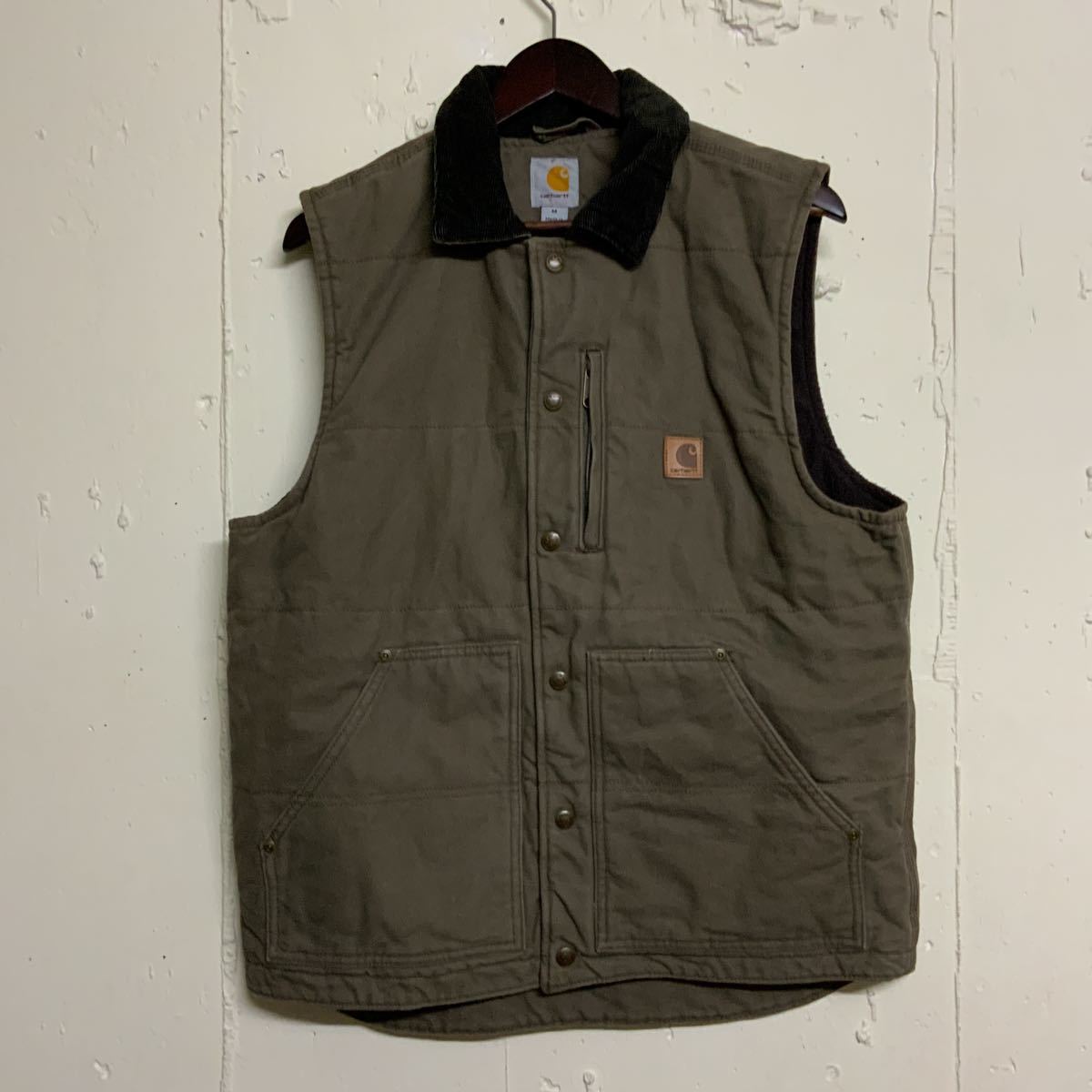 カーハート メキシコ製 Carhartt ダックベスト 古着 carhartt ダック 