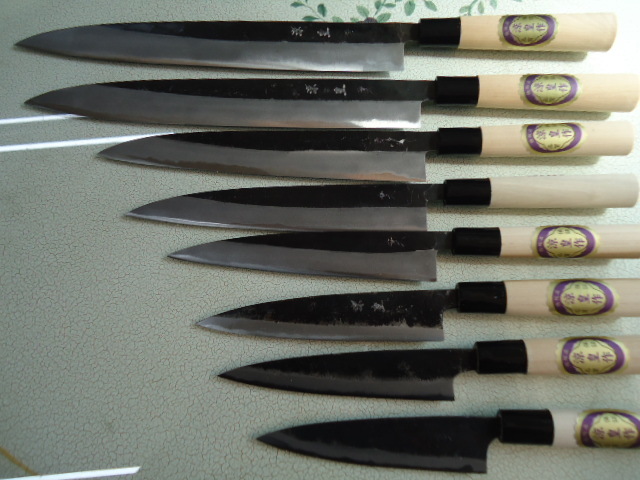 A333】 白鷹刃物工房 正規品 二代目 興光 白鷹幸伯 鍛 伊予型 包丁 5寸