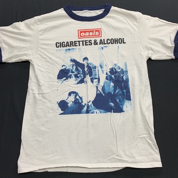 oasis Tシャツ ヴィンテージ フォトプリント リンガー UKロック