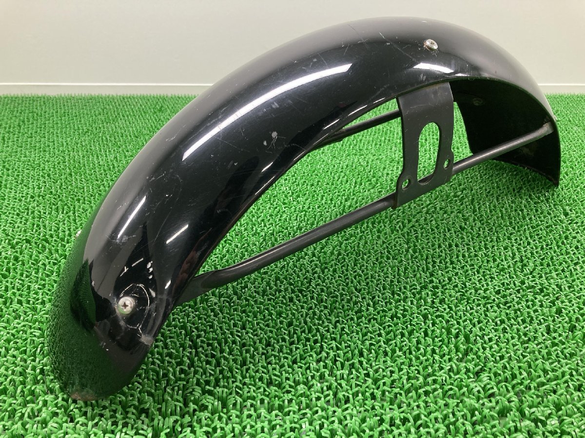 W800 フロントフェンダー 黒 カワサキ 純正 中古 バイク 部品 EJ800A 