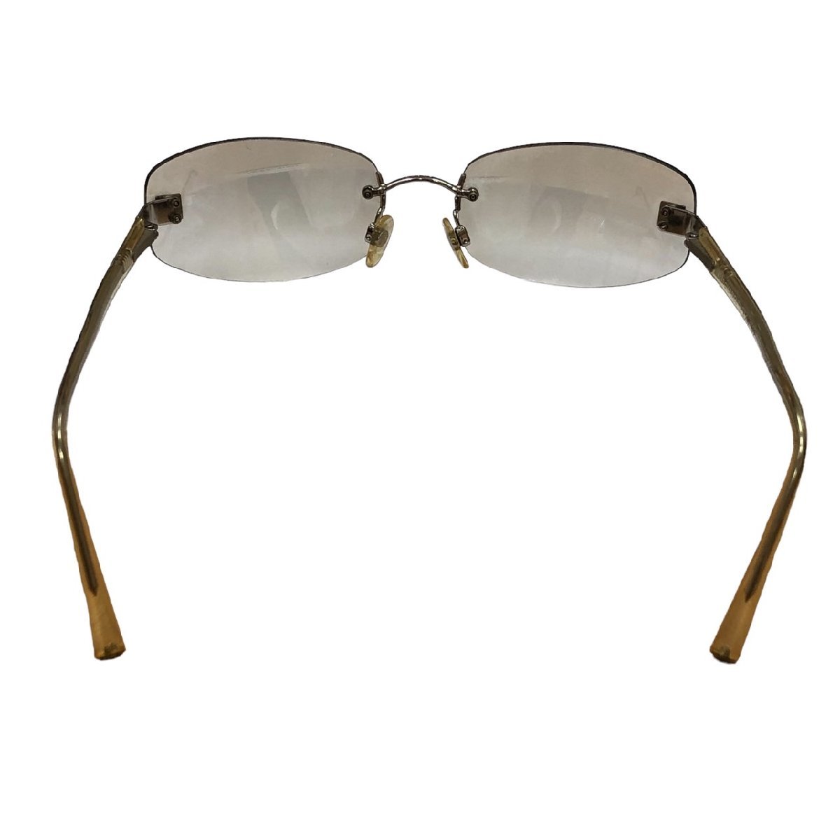 CHANEL シャネル ココマーク 57□18 13 4067 c127/11 サングラス フチ  