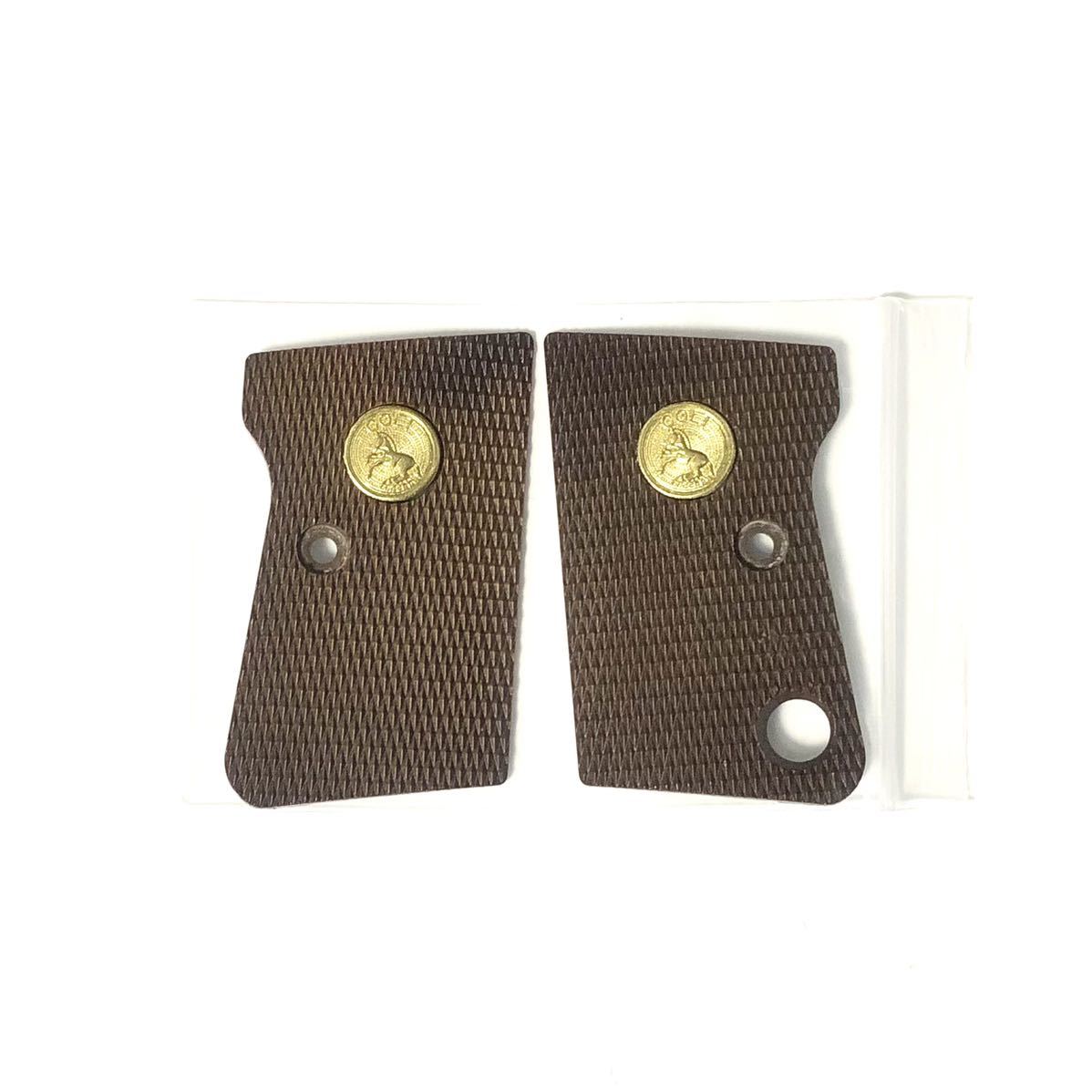 WE CT25 CYBERGUN Colt .25 Auto コルト 25オート パーツ 樹脂 グリップ コルト メダリオン 美品