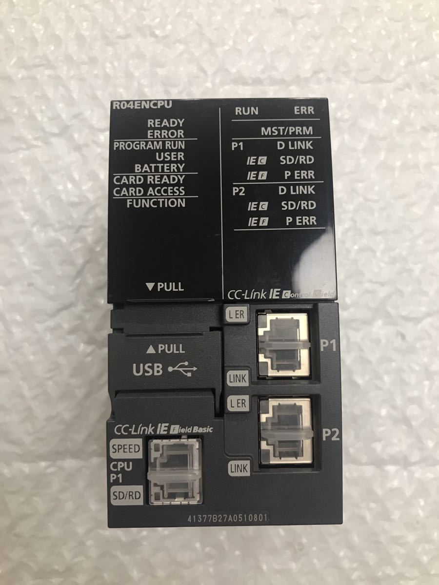 新品三菱電機 MITSUBISHI シーケンサR04ENCPU 正規品動作保証