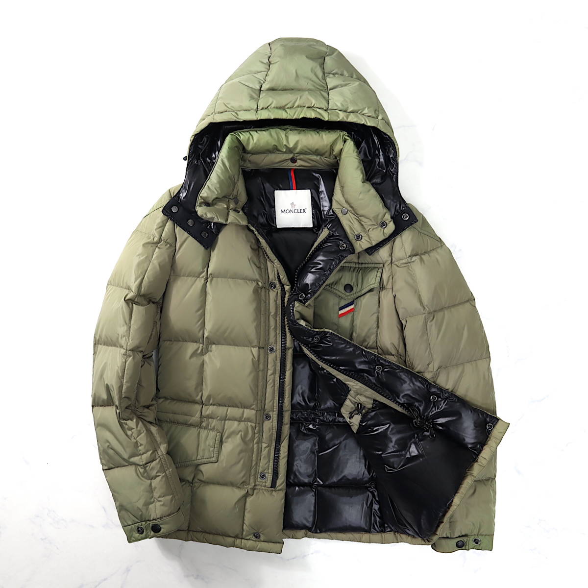 1円〜 モンクレール MONCLER ALLIER ダウンジャケット フード脱着可 1 