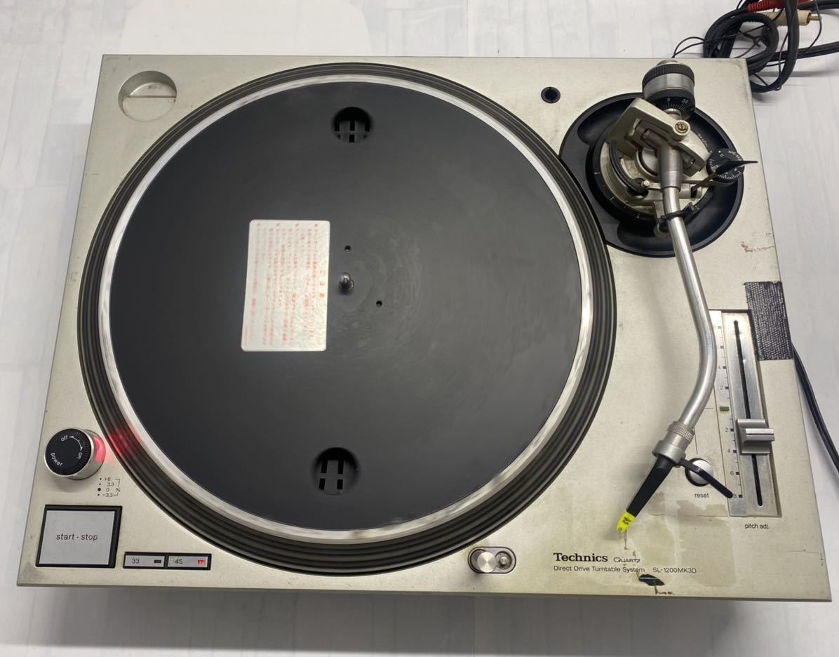 Technics ジャンク Technics SL-1200MK3D テクニクス ターンテーブル 