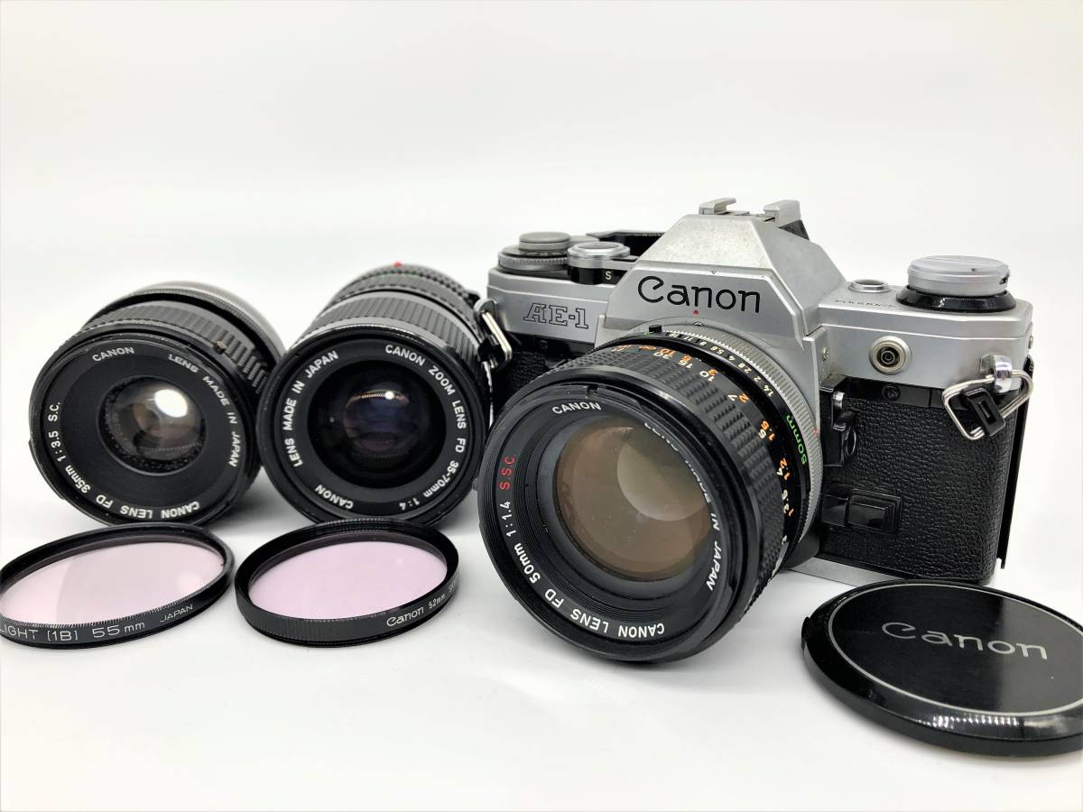 キャノン canon AE-1 Program FD 55mm 1.2 SSC