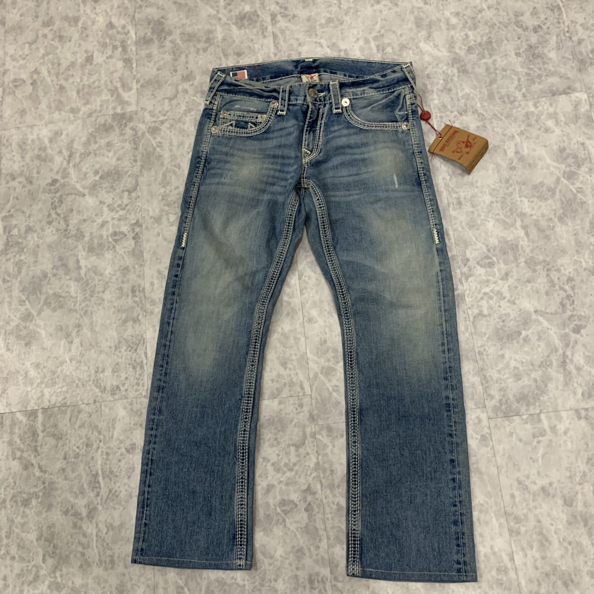 XX ＊ 訳あり未使用 米国製 '人気モデル' TRUE RELIGION トゥルー