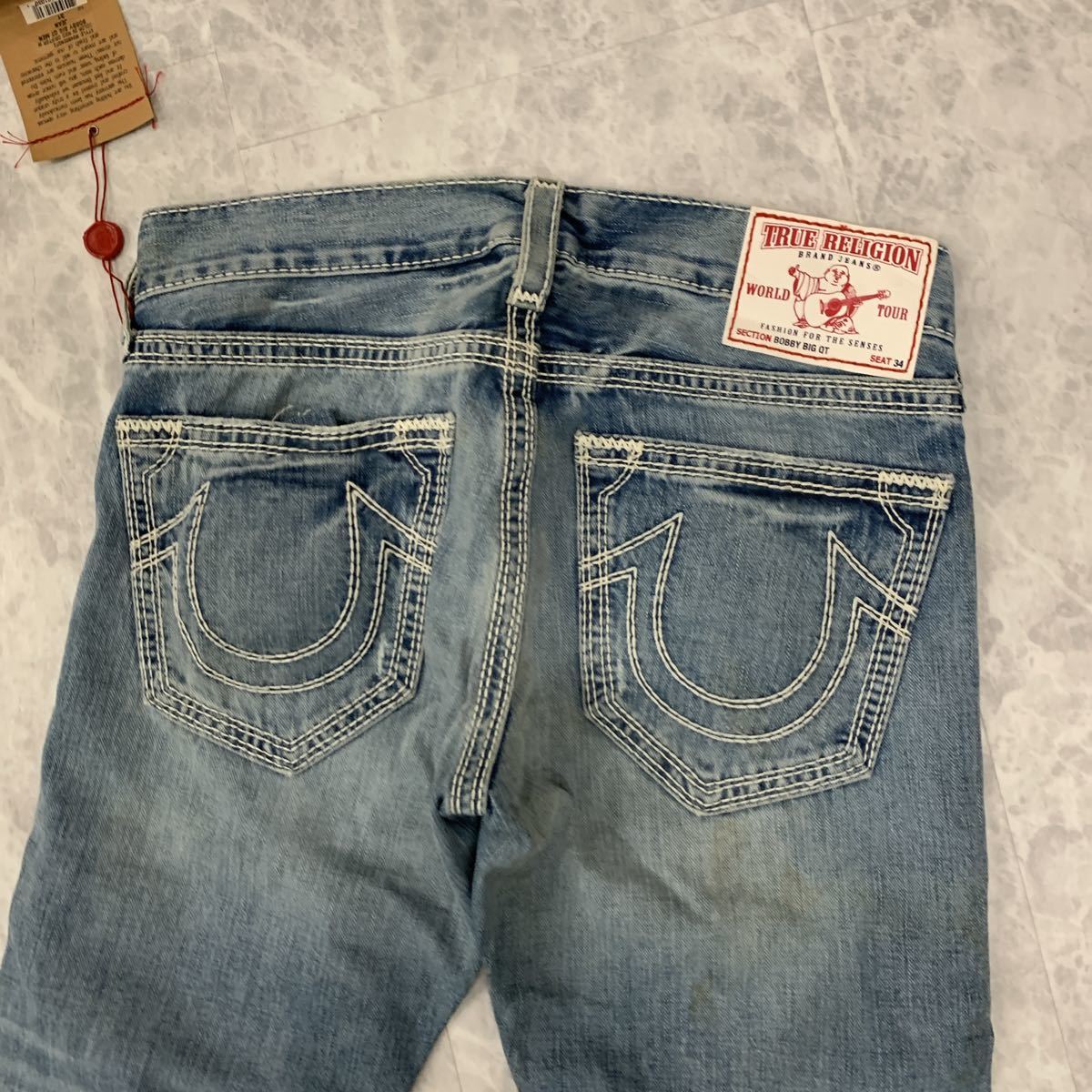 XX ＊ 訳あり未使用 米国製 '人気モデル' TRUE RELIGION トゥルー