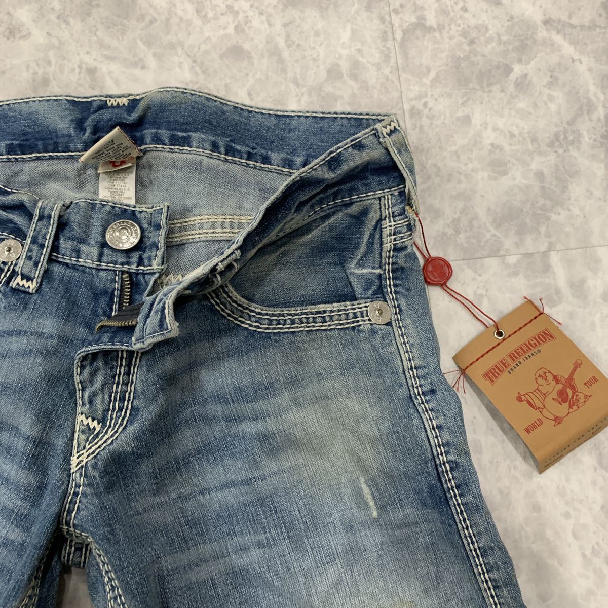 XX ＊ 訳あり未使用 米国製 '人気モデル' TRUE RELIGION トゥルー
