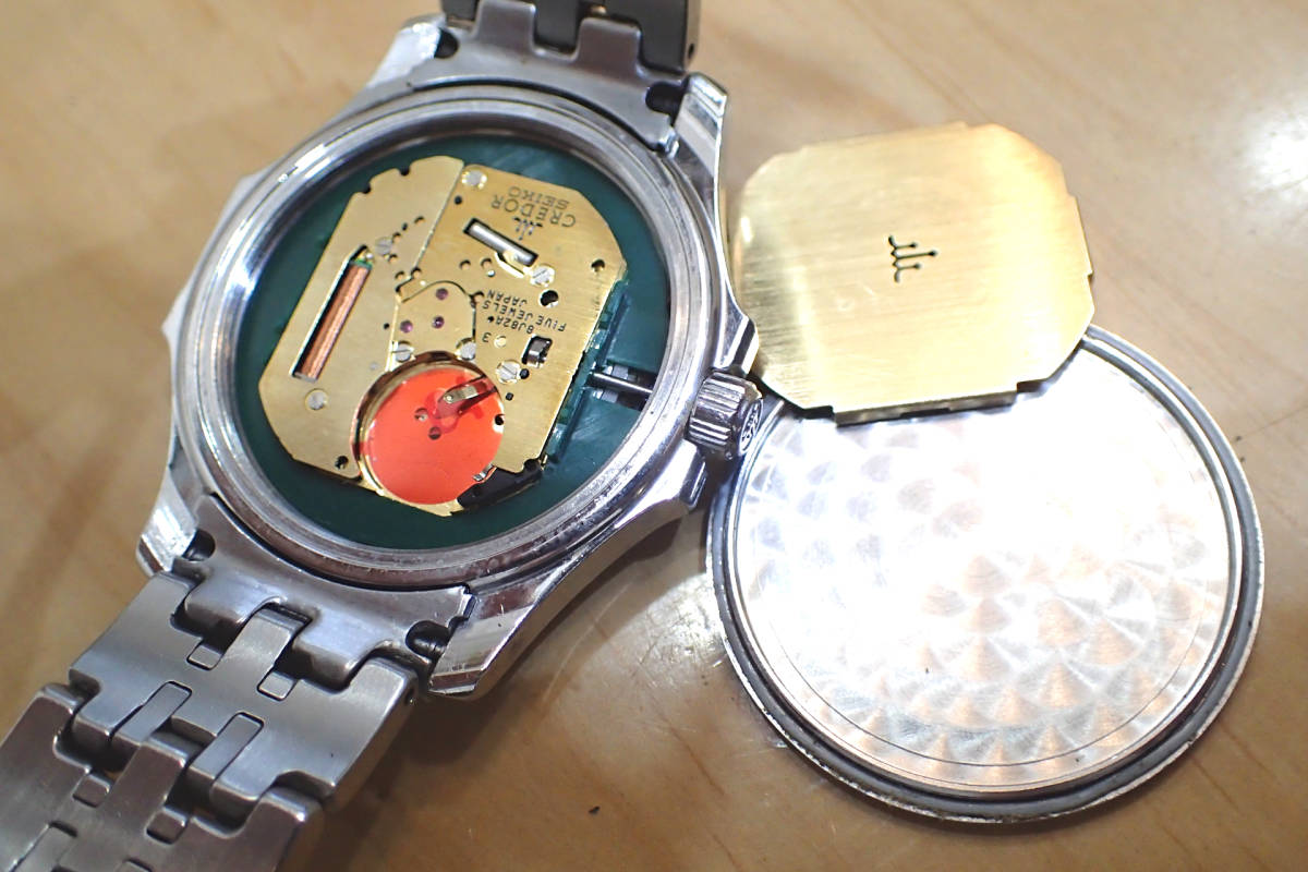 正規 セイコー/SEIKO クレドール/CREDOR ◇パシフィーク 8J82-6A00 青 