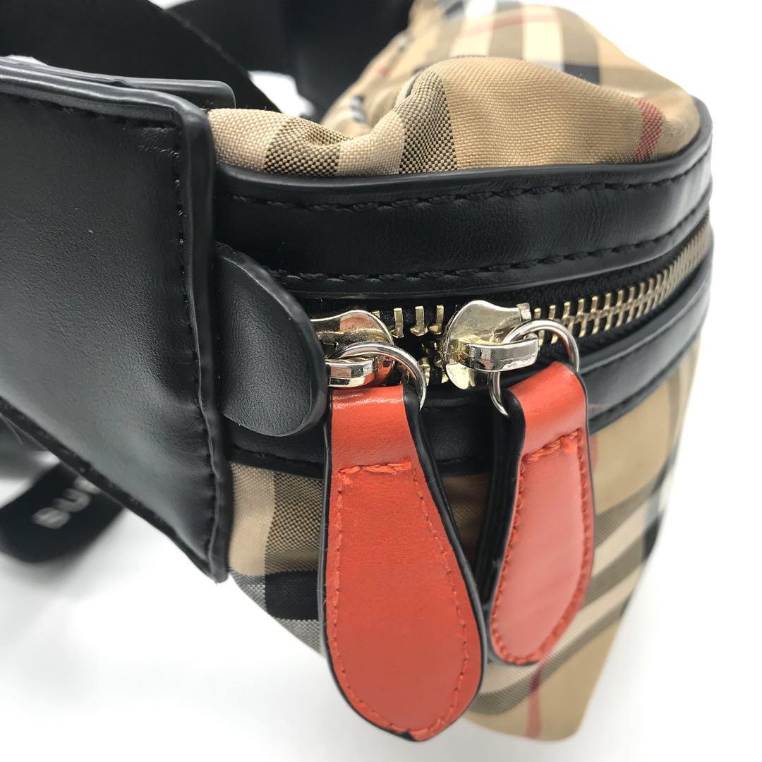 未使用級 ◇バーバリー Burberry ボディーバッグ ノバチェック