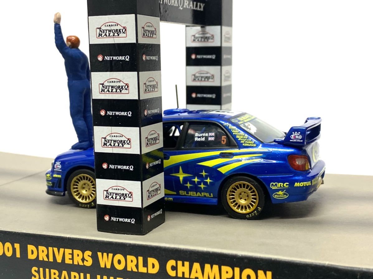 希少 イクソ ixo 1/43 スバル インプレッサ WRC #5 ワールド 