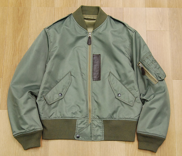 本格！美品 ジャーナルスタンダード J.S.HOMESTEAD「L-2B」50's最初期モデル復刻 ヴィンテージ フライトジャケット セージグリーン/M