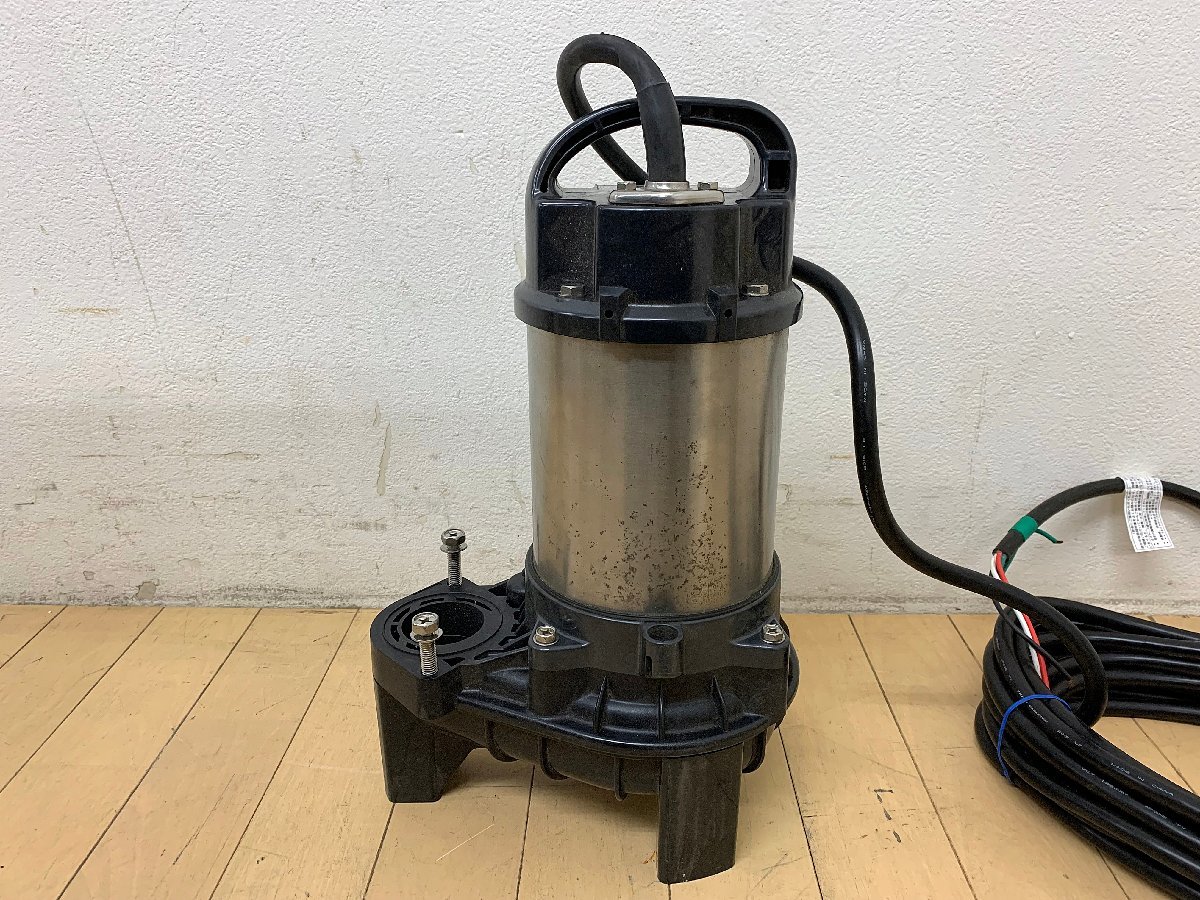 ☆未使用☆鶴見製作所 ツルミポンプ 汚物用水中ハイスピンポンプ TOK3 