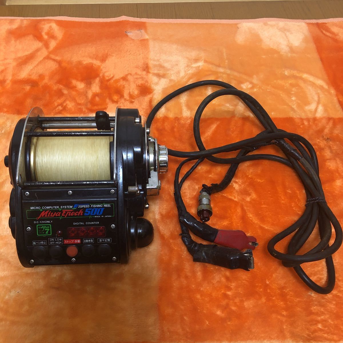 ◇Miya Epoch 500 ミヤエポック500 COMMAND 7 12V Epoch500 電動リール