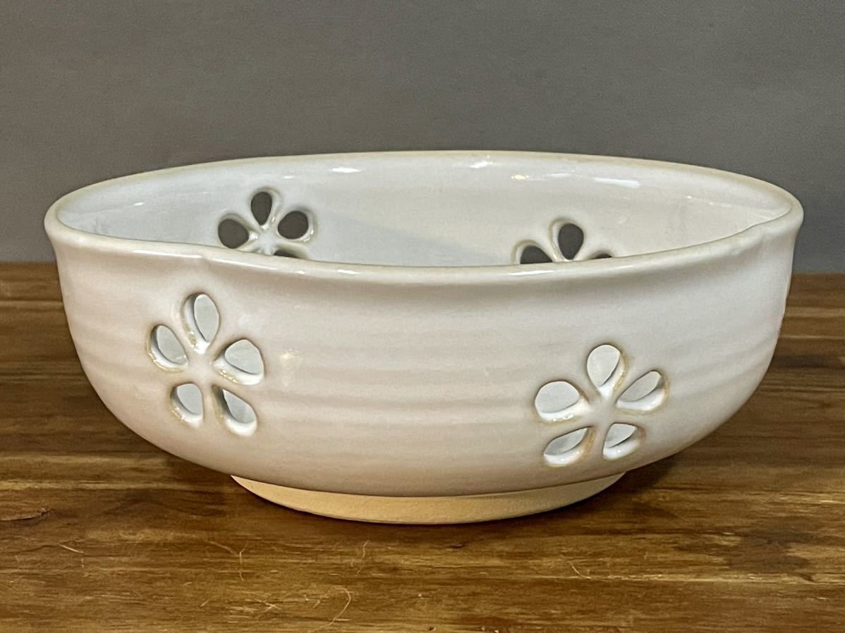 岡田裕 萩鉢(菓子鉢) 裏千家十六代 坐忘斎 書付 共箱 共布 栞 萩焼 萩  