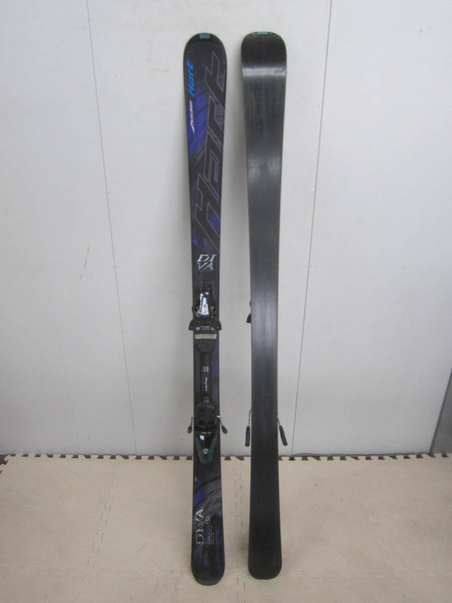 スキー ハート Hart/DIVA D2.2ロッカー 152cm/チロリアLRX9.0 開放値