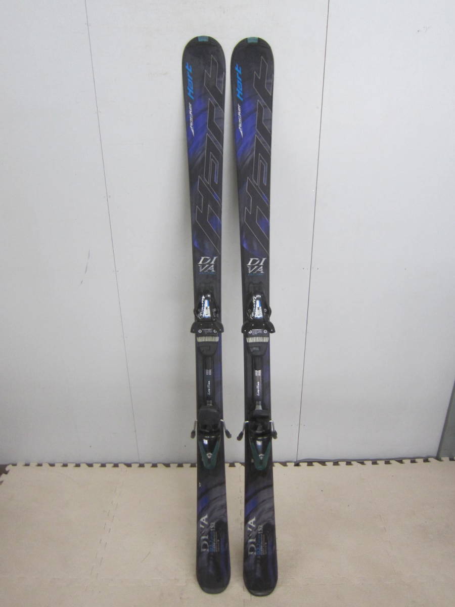 スキー ハート Hart/DIVA D2.2ロッカー 152cm/チロリアLRX9.0 開放値