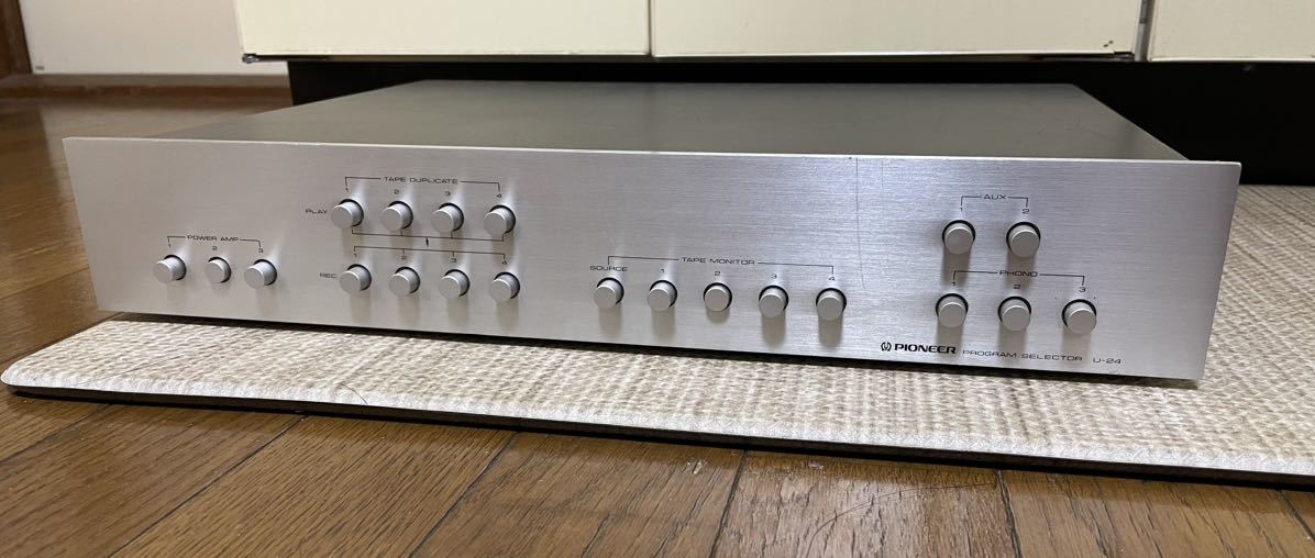 パイオニア Pioneer プログラムセレクター U-24 オーディオセレクター 動作品
