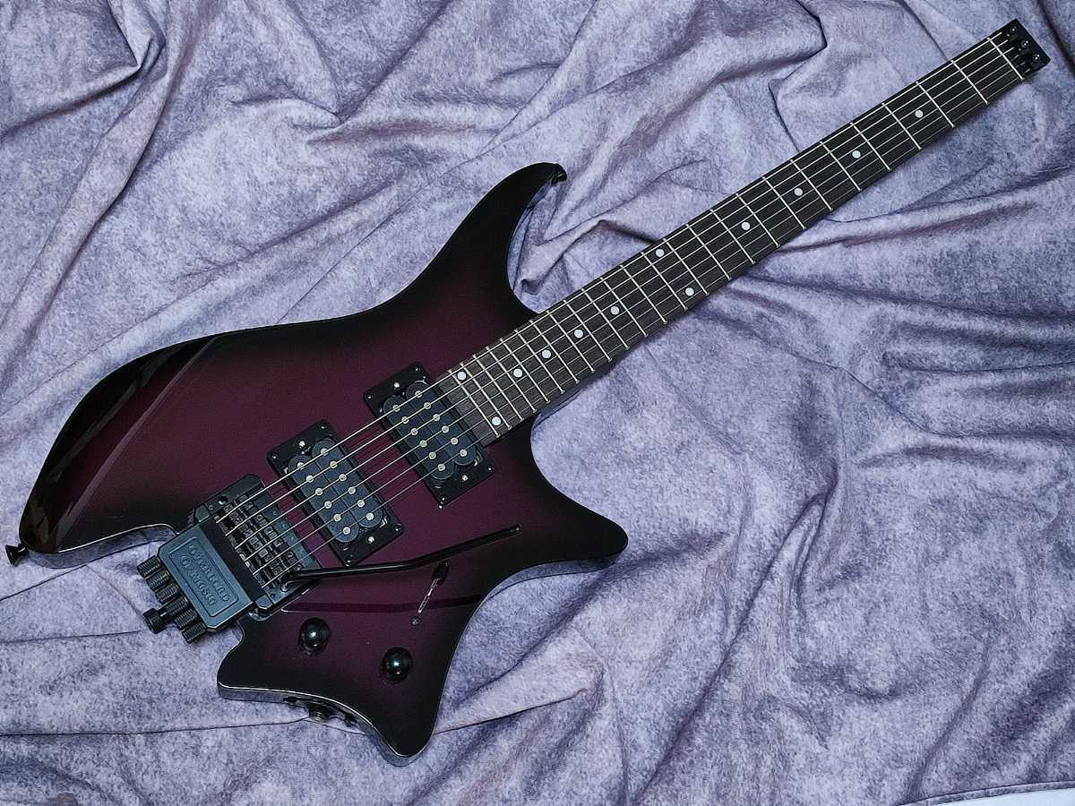 HEX Guitarsから満を持して7弦ヘッドレスモデルが登場(Z507)