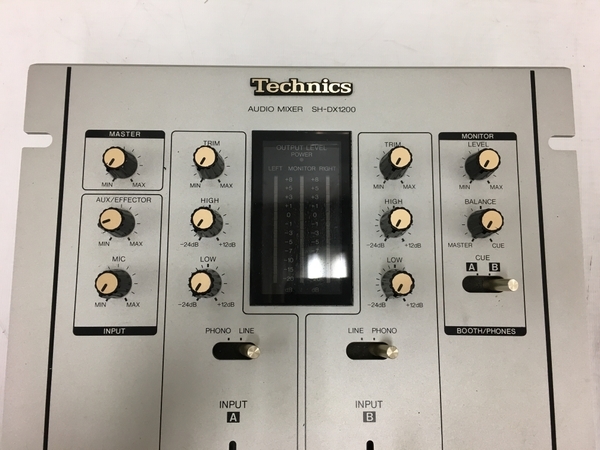 Technics AUDIO MIXER SH-DX1200 DJ ミキサー 音響機材 ジャンク