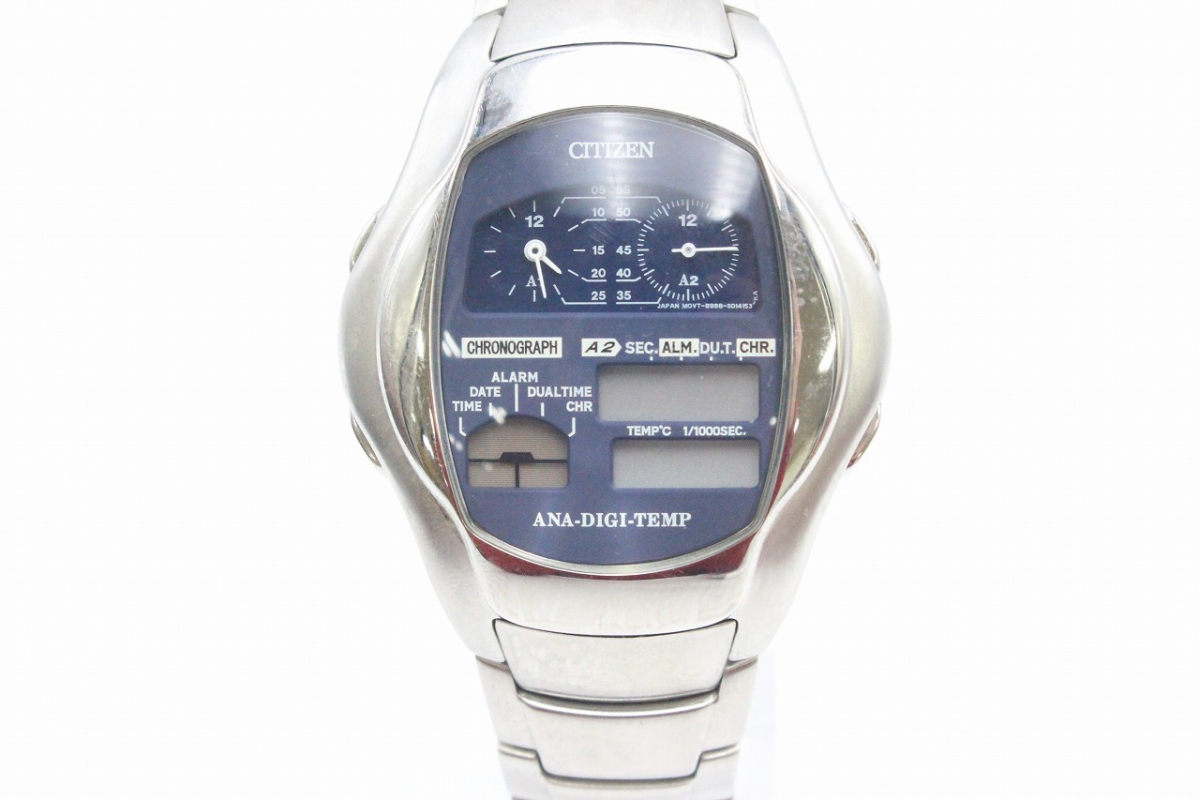 行董】 CITIZEN シチズン ANA-DIGI TEMP 8989-S018196 腕時計 デジタル